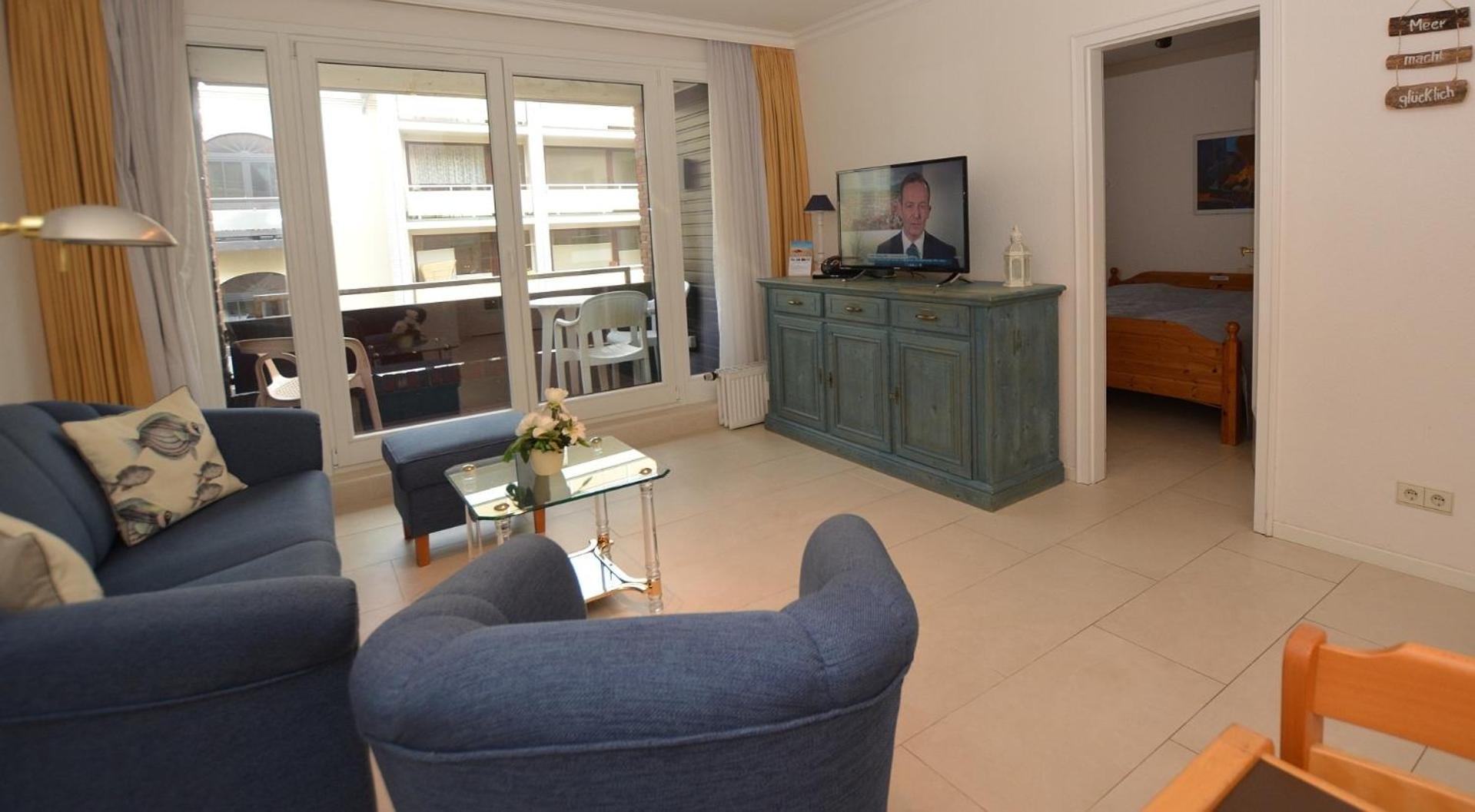 4-21, Friedrichstr, Im Herzen Westerlands, Sehr Strandnah, Balkon, 2 Zi Eksteriør billede